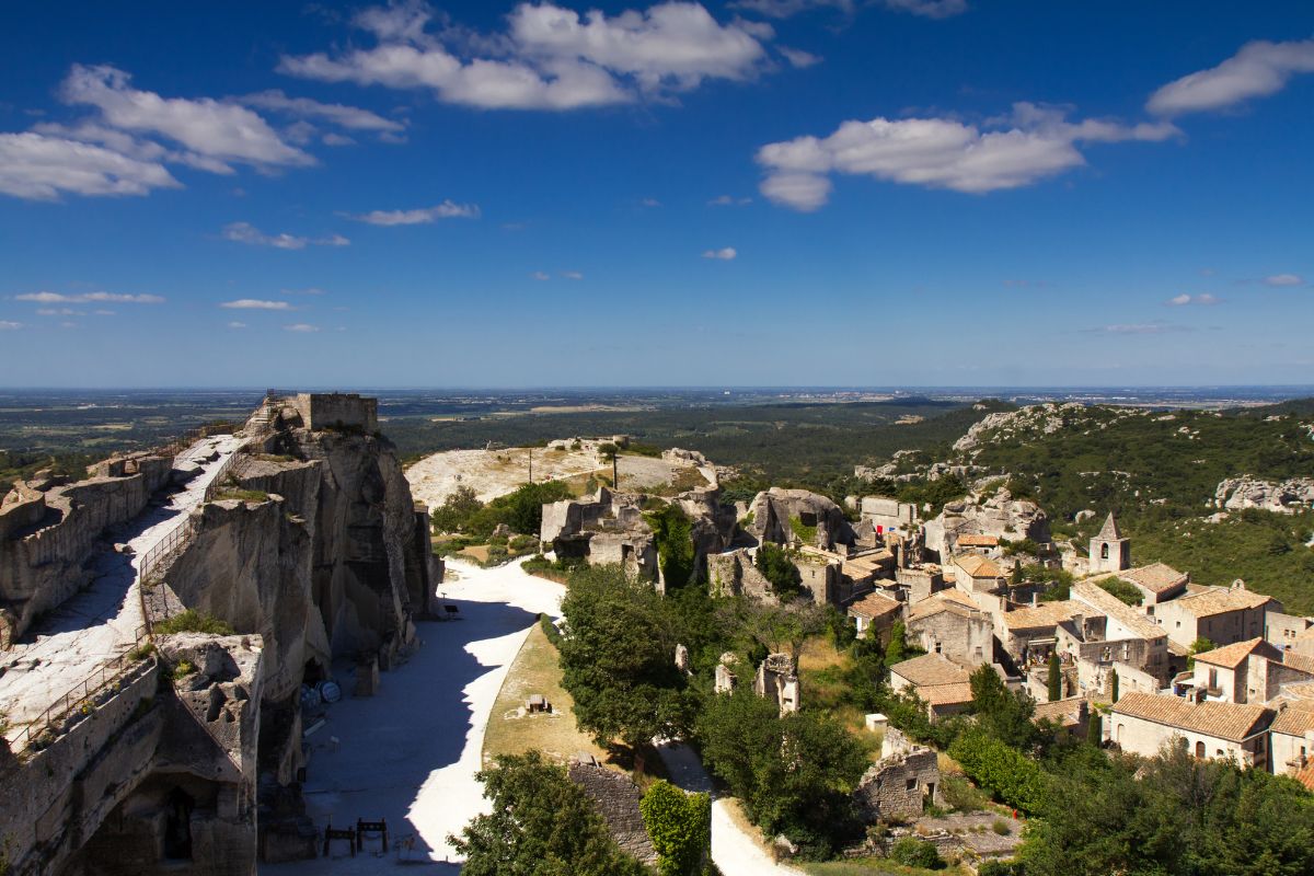 Hilltop View of Les Baux