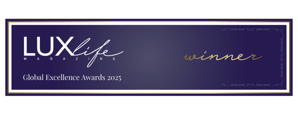 Lux Life Magazine 2025 Golden Excellence Winner